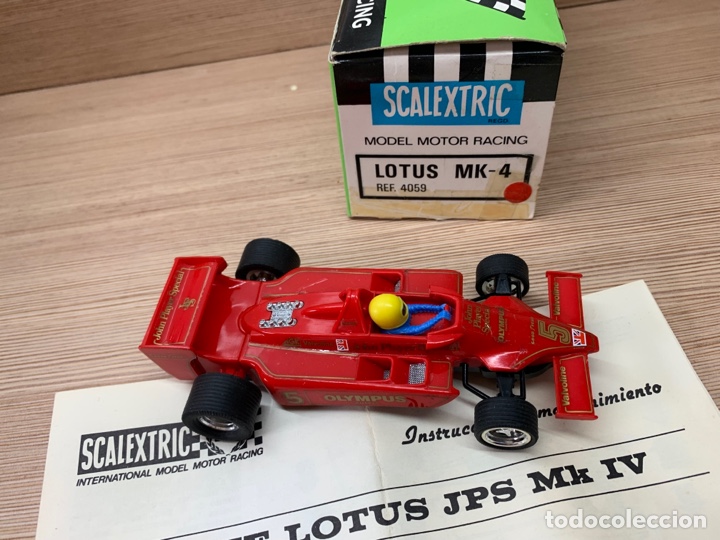 Scalextric: Lotus rojo ref 4059 MK-4 exin scx scalextric - Foto 3