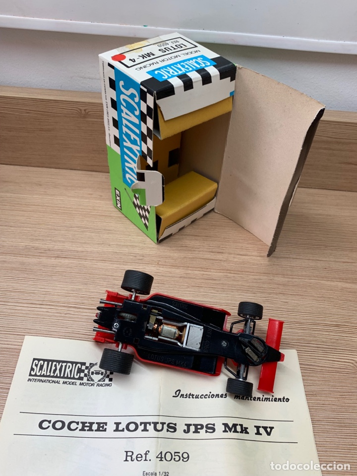 Scalextric: Lotus rojo ref 4059 MK-4 exin scx scalextric - Foto 4