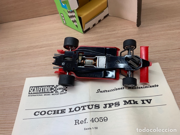 Scalextric: Lotus rojo ref 4059 MK-4 exin scx scalextric - Foto 5