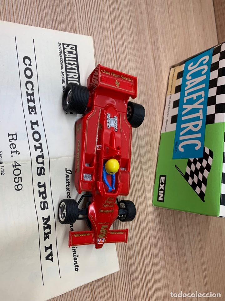 Scalextric: Lotus rojo ref 4059 MK-4 exin scx scalextric - Foto 6
