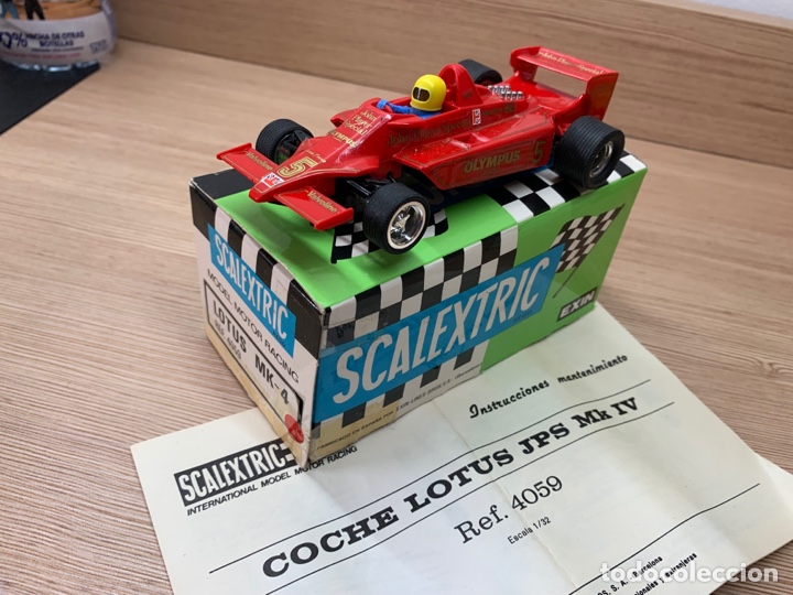 Scalextric: Lotus rojo ref 4059 MK-4 exin scx scalextric - Foto 8