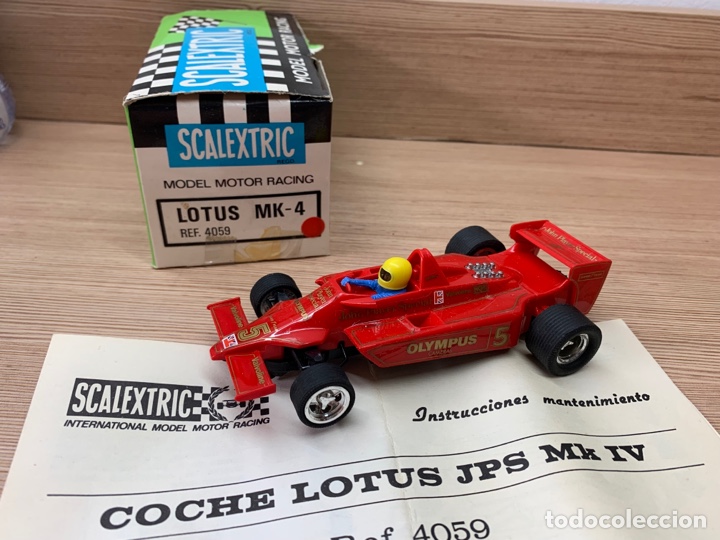 Scalextric: Lotus rojo ref 4059 MK-4 exin scx scalextric - Foto 1
