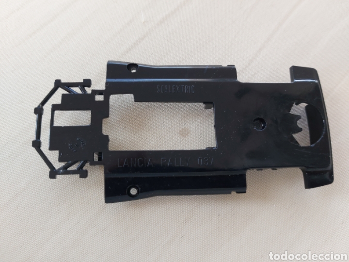 Scalextric: Chasis lancia 037 scalextric exin con defecto - Foto 1