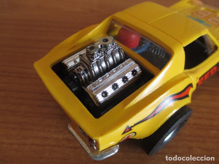 Scalextric: SCALEXTRIC : COCHE DRAGSTER CHEVROLET CORVETTE REF. 4050 , RED DEVIL - Foto 3