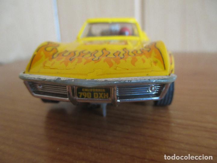 Scalextric: SCALEXTRIC : COCHE DRAGSTER CHEVROLET CORVETTE REF. 4050 , RED DEVIL - Foto 4