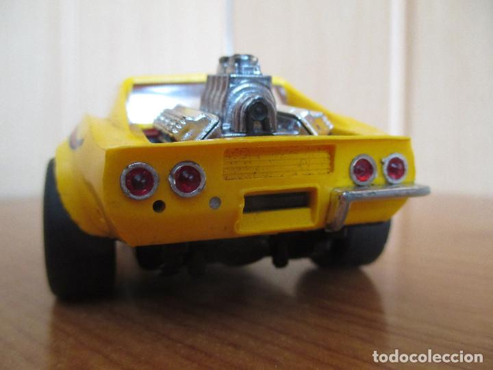 Scalextric: SCALEXTRIC : COCHE DRAGSTER CHEVROLET CORVETTE REF. 4050 , RED DEVIL - Foto 6