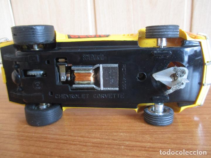 Scalextric: SCALEXTRIC : COCHE DRAGSTER CHEVROLET CORVETTE REF. 4050 , RED DEVIL - Foto 7