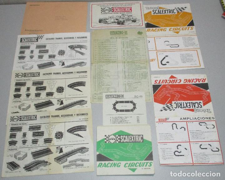 Scalextric: lote documentaci&oacute;n SCALEXTRIC EXIN - Foto 1