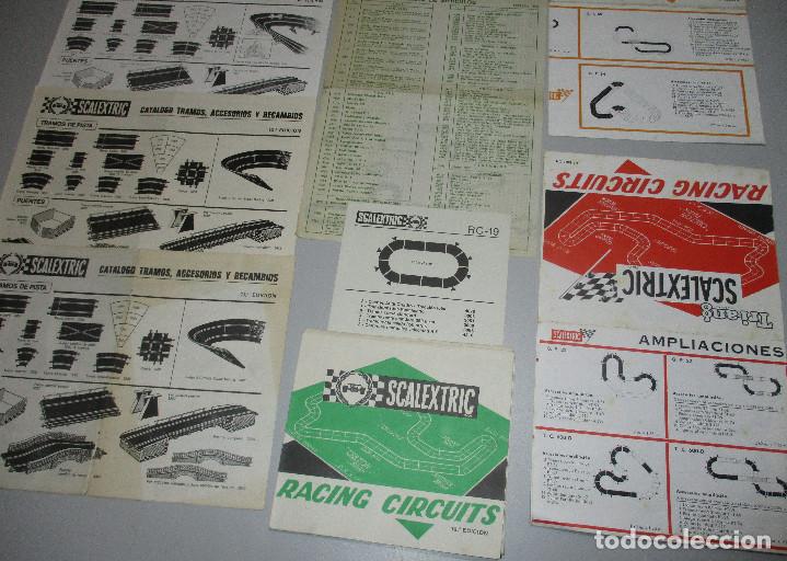 Scalextric: lote documentaci&oacute;n SCALEXTRIC EXIN - Foto 2