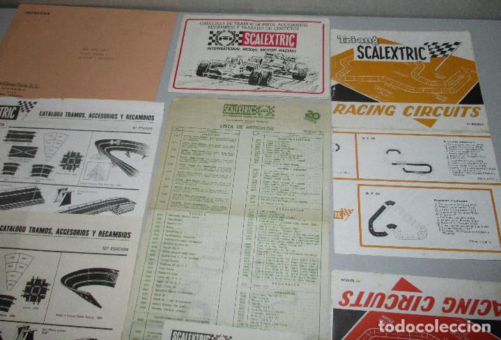Scalextric: lote documentaci&oacute;n SCALEXTRIC EXIN - Foto 3