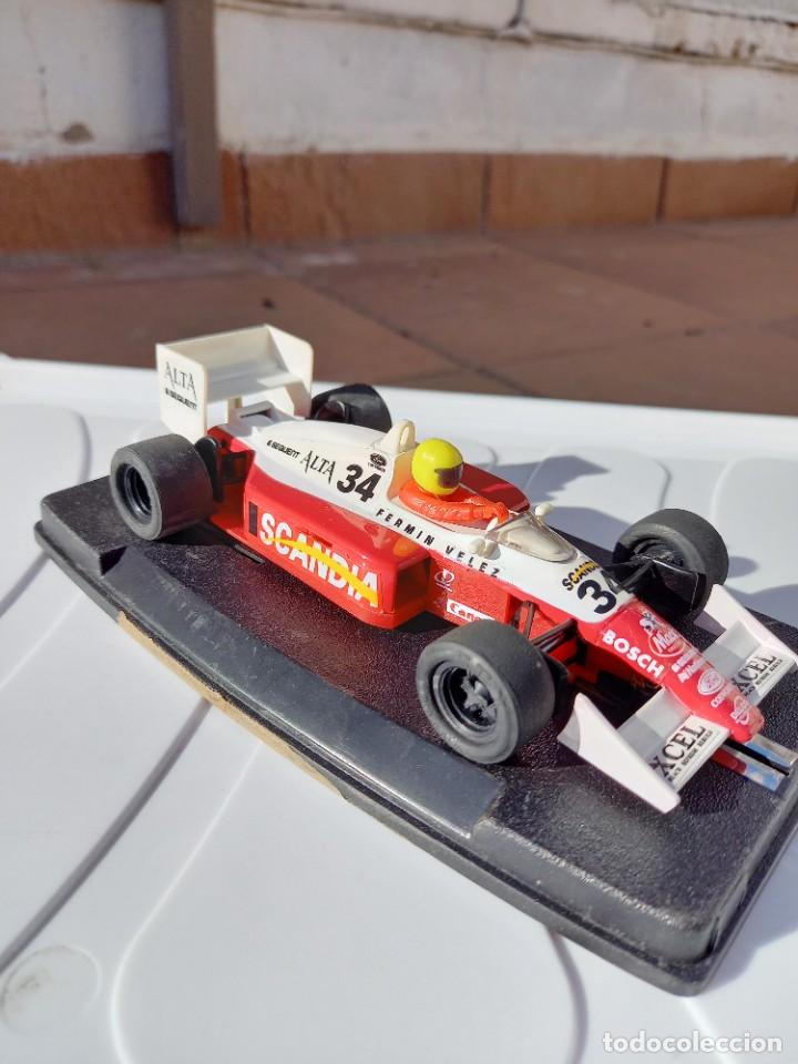 Scalextric: SCALEXTRIC mp4/4 indy fermin V&eacute;lez Tyco - Foto 6
