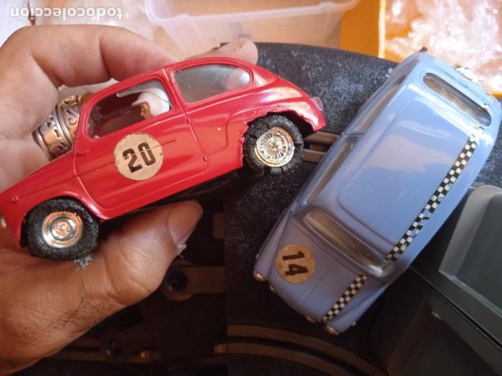 Scalextric: SCALEXTRIC TC 600-D COMPLETO CON DOS COCHES. EN FUNCIONAMIENTO - Foto 7