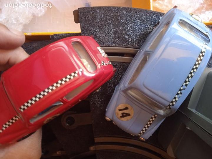 Scalextric: SCALEXTRIC TC 600-D COMPLETO CON DOS COCHES. EN FUNCIONAMIENTO - Foto 8
