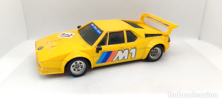 Scalextric: SCALEXTRIC EXIN BMW M1 AMARILLO - Foto 1