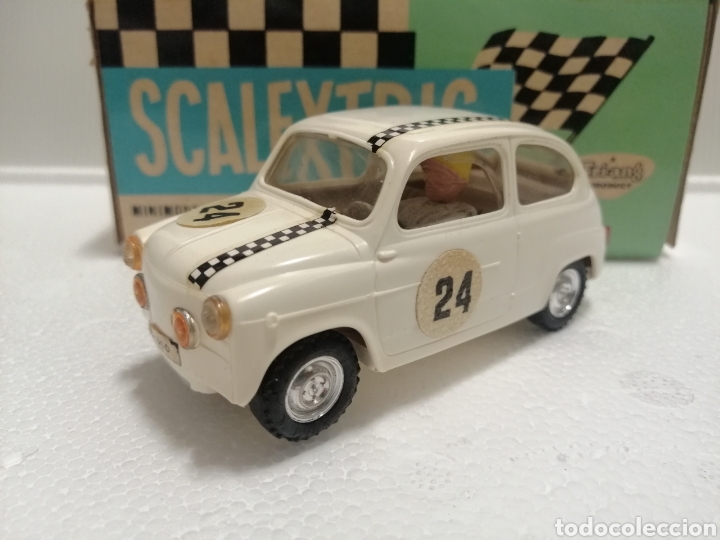 SEAT 600 SCALEXTRIC TC-600 EXIN (Juguetes - Slot Cars - Scalextric Exin)