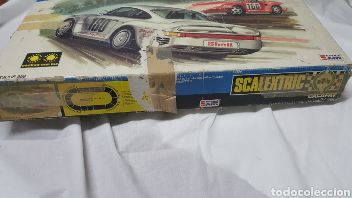 Scalextric: SCALEXTRIC CALAFAT PORSCHE 956 CON LUZ - Foto 5