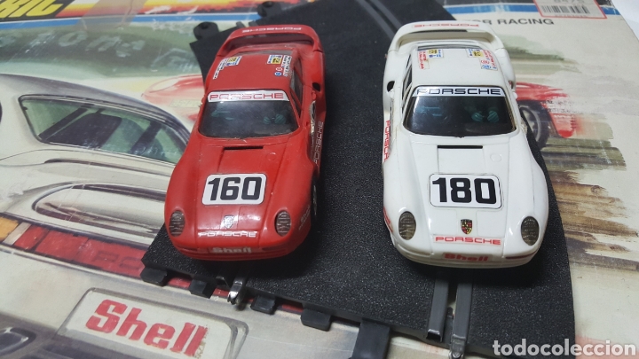 Scalextric: SCALEXTRIC CALAFAT PORSCHE 956 CON LUZ - Foto 9