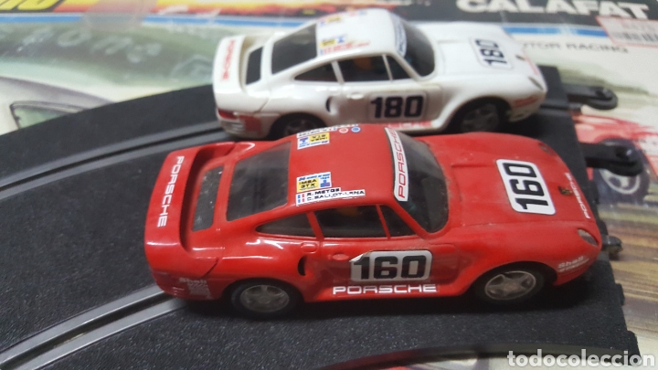 Scalextric: SCALEXTRIC CALAFAT PORSCHE 956 CON LUZ - Foto 10