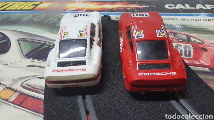 Scalextric: SCALEXTRIC CALAFAT PORSCHE 956 CON LUZ - Foto 11