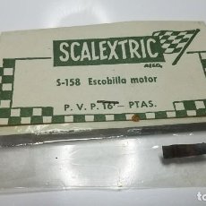 Scalextric: SLOT SCALEXTRIC EXIN BLISTER ESCOBILLA MOTOR RX S-158. Lote 304630868