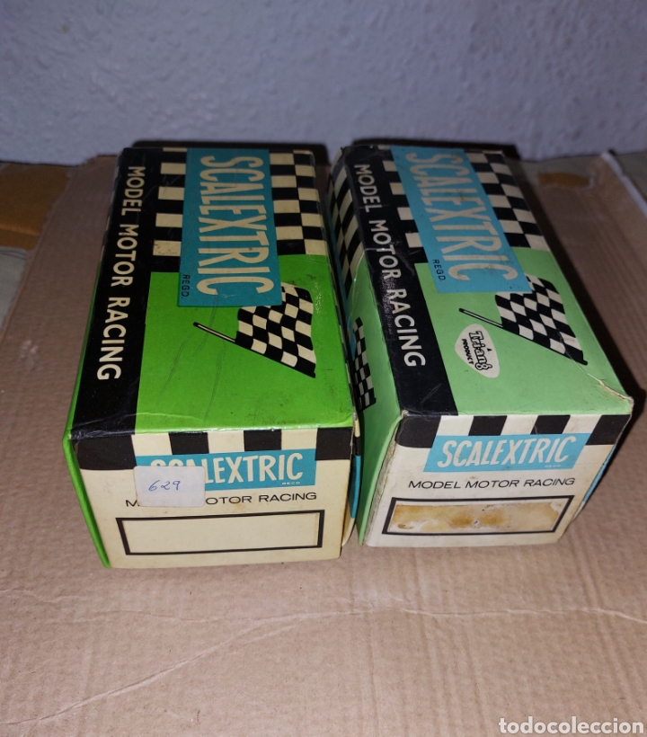 Scalextric: Pareja cajas vacias scalextric exin - Foto 3
