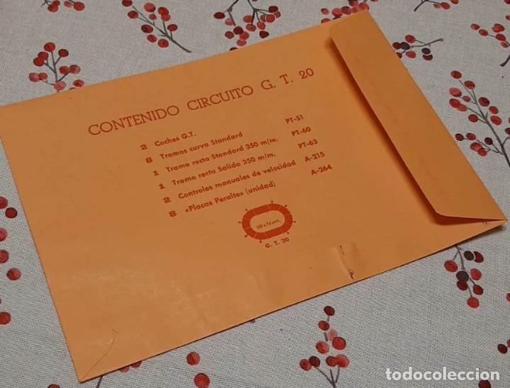 Scalextric: EXIN SOBRE DOCUMENTACI&Oacute;N GT 20 REPRO. - Foto 1