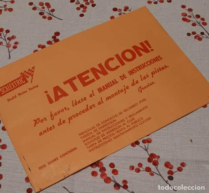 Scalextric: EXIN SOBRE DOCUMENTACI&Oacute;N GT 20 REPRO. - Foto 2