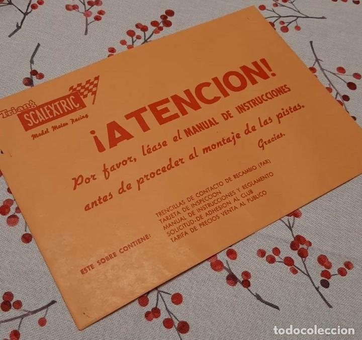 Scalextric: EXIN SOBRE DOCUMENTACI&Oacute;N GP 1 (LEER DESCRIPCI&Oacute;N) - Foto 2