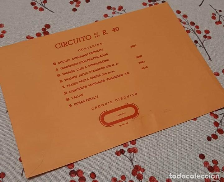 Scalextric: EXIN SOBRE DOCUMENTACI&Oacute;N SR 40 (LEER DESCRIPCI&Oacute;N) - Foto 1