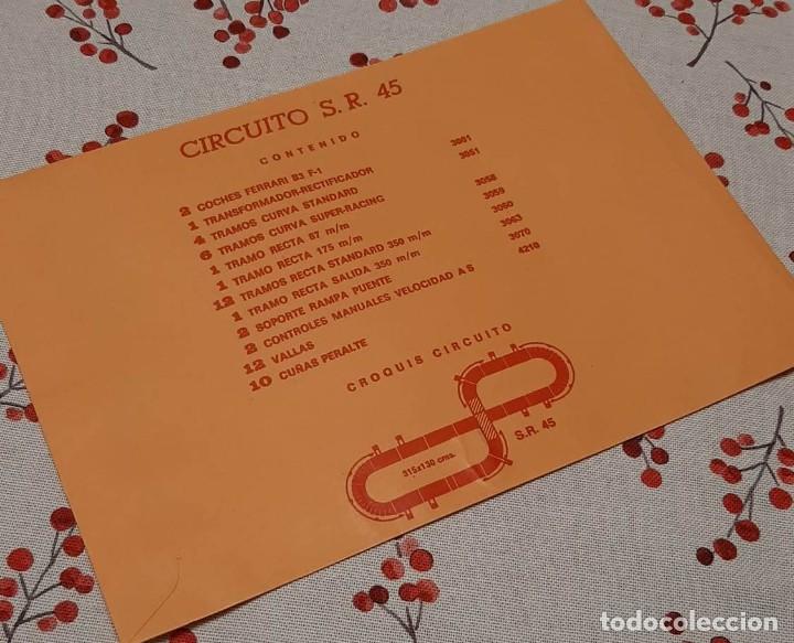 Scalextric: EXIN SOBRE DOCUMENTACI&Oacute;N SR 45 REPRO - Foto 1
