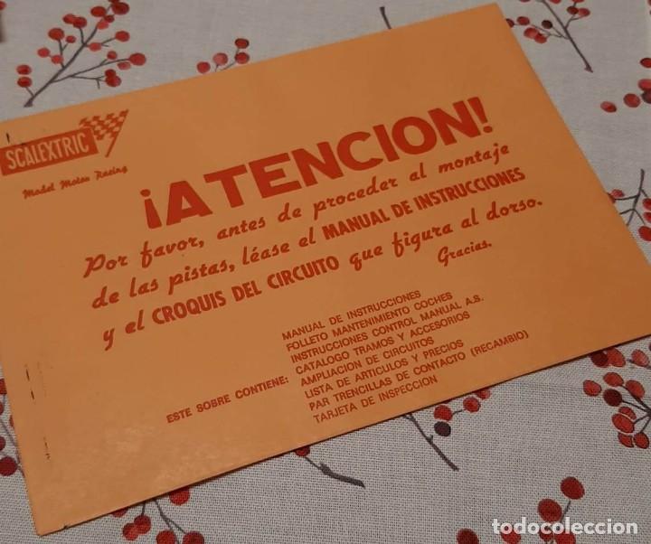Scalextric: EXIN SOBRE DOCUMENTACI&Oacute;N GP 50 (LEER DESCRIPCI&Oacute;N) - Foto 2