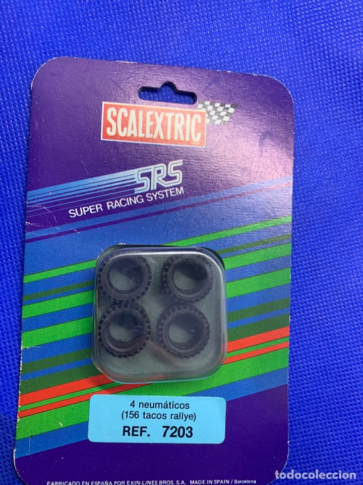 Scalextric: ScalextricSRS 4 neum&aacute;ticos (156 tacos rallye) REF. 7203 - Foto 2