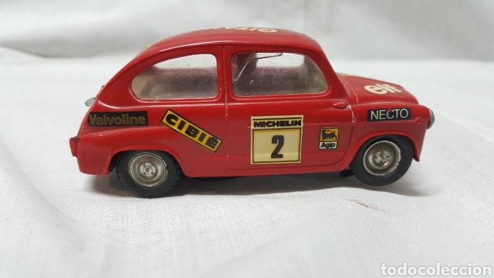Scalextric: SEAT T.C 600 SCALEXTRIC ROJO ORIGINAL - Foto 2