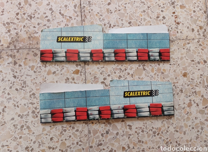 Scalextric: Soportes puente scalextric exin - Foto 1