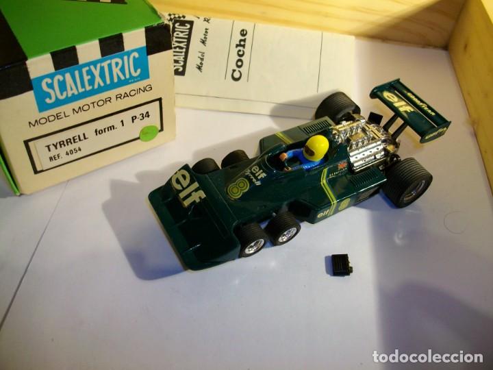 Scalextric: Tyrrell 6 ruedas verde de Scalextric EXIN excelente en su caja original con instrucciones. - Foto 2 - 312300168