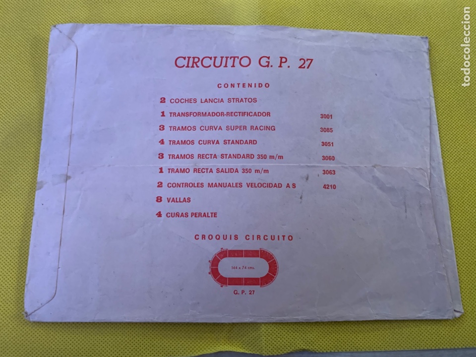 Scalextric: Documentacion sobre CIRCUITO G. P. 27 Scalextric Sim - Foto 2