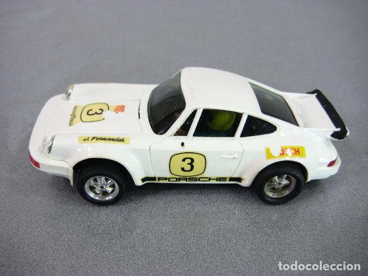 Scalextric: PORSCHE CARRERA RS BLANCO SCALEXTRIC. EXIN - Foto 3