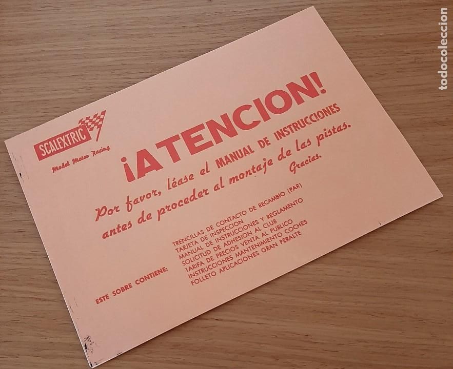 Scalextric: EXIN AV 70 SOBRE DOCUMENTACI&Oacute;N REPRO - Foto 2