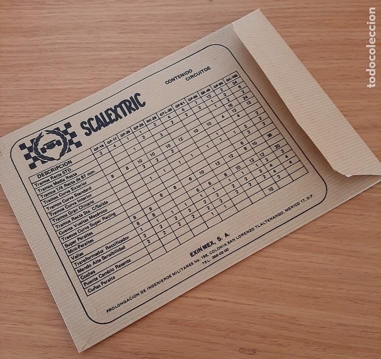 Scalextric: EXINMEX SOBRE DOCUMENTACI&Oacute;N REPRO - Foto 1