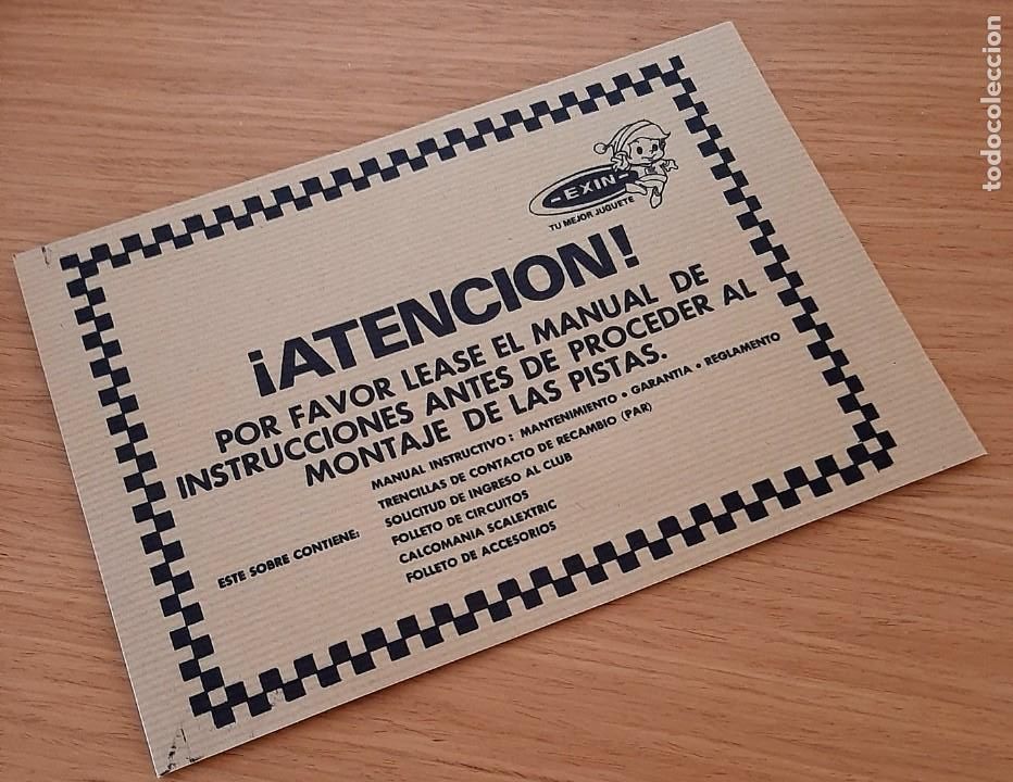 Scalextric: EXINMEX SOBRE DOCUMENTACI&Oacute;N REPRO - Foto 2