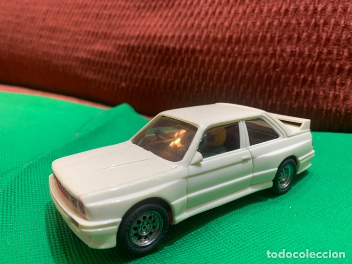 Scalextric: Bmw m3 blanco chasis rosa scalextric EXIN - Foto 4