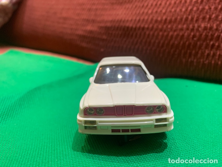 Scalextric: Bmw m3 blanco chasis rosa scalextric EXIN - Foto 8