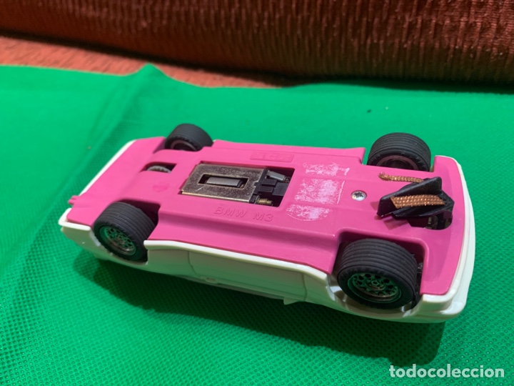 Scalextric: Bmw m3 blanco chasis rosa scalextric EXIN - Foto 11