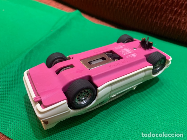 Scalextric: Bmw m3 blanco chasis rosa scalextric EXIN - Foto 16