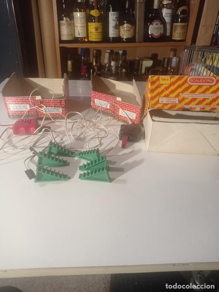 Scalextric: Antiguo lote de piezas de Scalextric - Foto 1