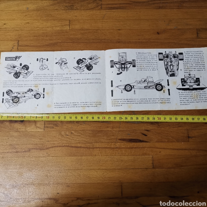 Scalextric: Instrucciones Tyrrell Ford F&oacute;rmula 1 ref. 4048 Scalextric Exin - Foto 3
