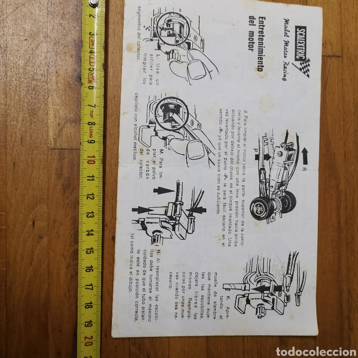 Scalextric: Instrucciones Tyrrell Ford F&oacute;rmula 1 ref. 4048 Scalextric Exin - Foto 5
