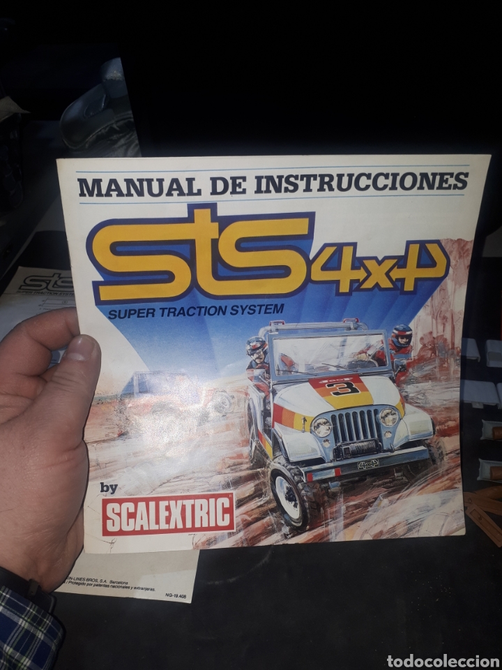 Scalextric: Lote instrucciones plano y complementos SCALEXTRIC STS 4 X 4 - Foto 4