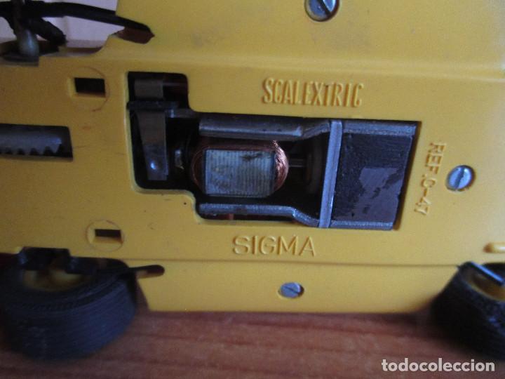 Scalextric: SCALEXTRIC REF. C-47 , COCHE SIGMA AMARILLO - Foto 6