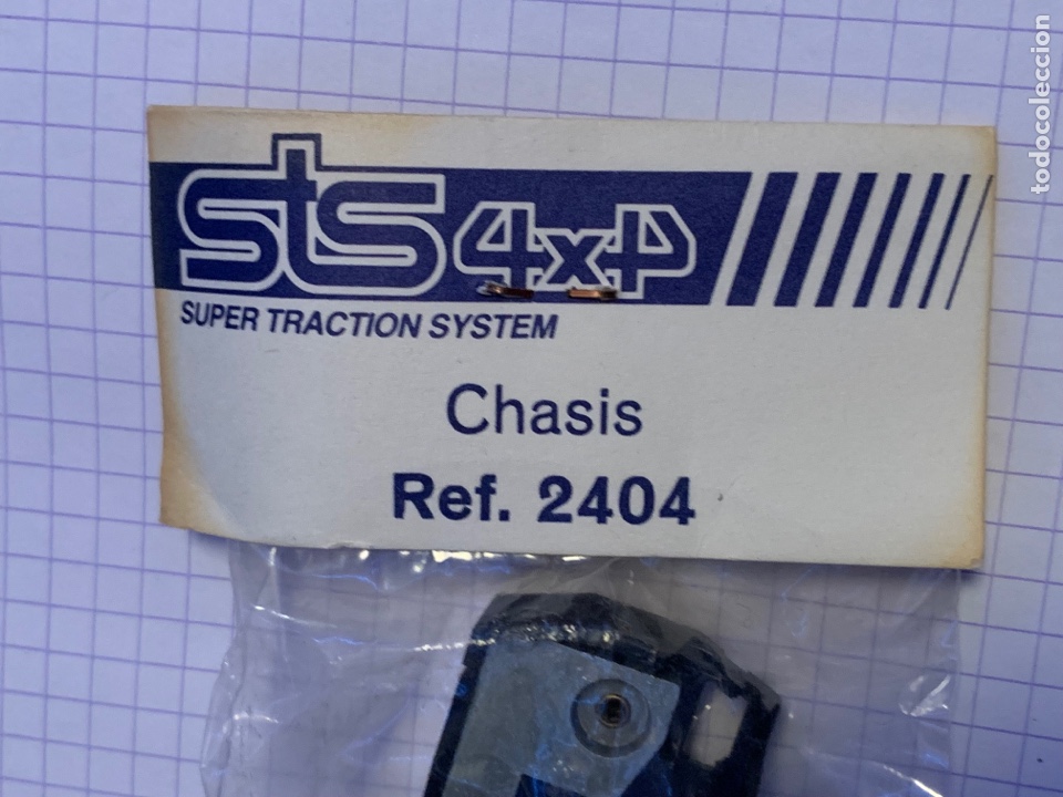 Scalextric: Blister scalextric SUPER TRACTION SYSTEM Chasis Ref. 2404 - Foto 1